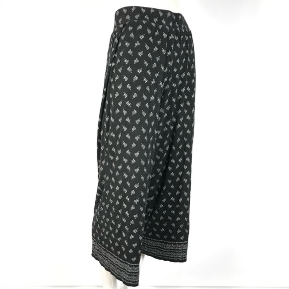 ❤️max studio capri wide leg pants elastic waist